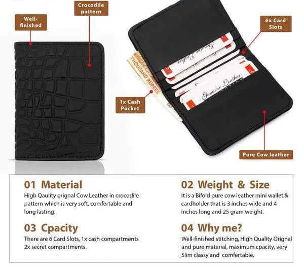 Mini Leather Wallet